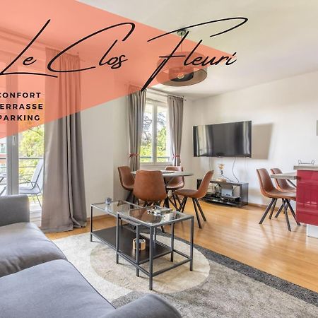 קלרמונט-פרנד Le Clos Fleuri F3 Terrasse & Garage מראה חיצוני תמונה
