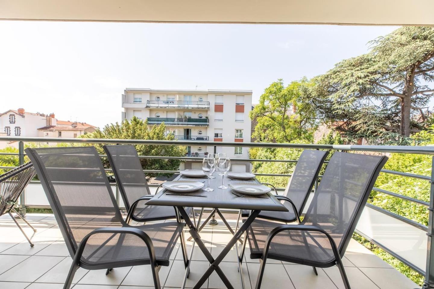קלרמונט-פרנד Le Clos Fleuri F3 Terrasse & Garage מראה חיצוני תמונה