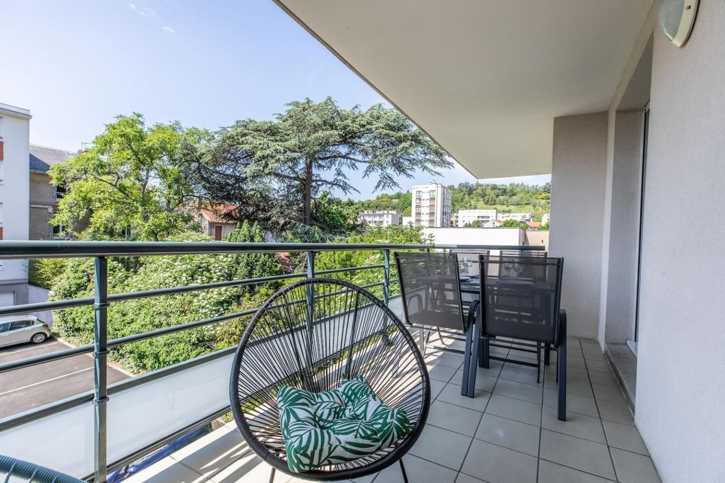 קלרמונט-פרנד Le Clos Fleuri F3 Terrasse & Garage מראה חיצוני תמונה